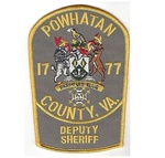 Powhatan County, VA Sheriff, ambulance, brandweer, redding