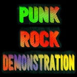 Stacja radiowa demonstracji punk rocka