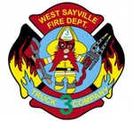 Požar v mestu Sayville, NY