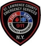 St. Comté de Lawrence, police de New York, pompiers, EMS