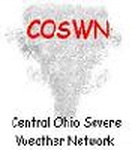 Rede de tempo severo no centro de Ohio