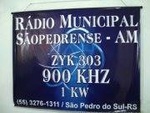 „Radio Municipal Saopedrense“.