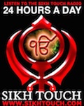 Sikhské dotykové rádio
