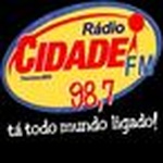 „Radio Cidade FM Timóteo“.